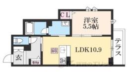 Ｖｉａ　Ｓｏｌｅやましな間取り図面