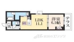 Ｖｉａ　Ｓｏｌｅやましな間取り図面