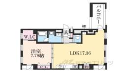 プランドール神宮丸太町間取り図面
