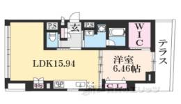 プランドール神宮丸太町間取り図面