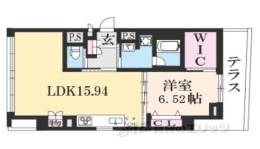 プランドール神宮丸太町間取り図面