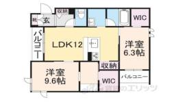 シャーメゾンコンフォーザ間取り図面