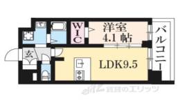 ファステート京都西院パール間取り図面