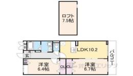 インシャラーハイムＫ間取り図面