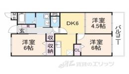ライジングパレス間取り図面