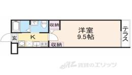 パレ五条清水間取り図面