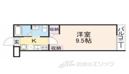 パレ五条清水間取り図面