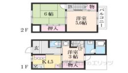 貸家間取り図面