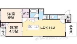 Ｌａ　ｆｒａｉｓｅ下鴨間取り図面
