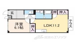 クレストコート間取り図面