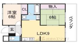 マンション大山間取り図面
