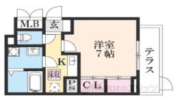 カロ洛西口アネックス間取り図面