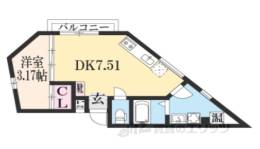 ＣＲＥＯ太秦天神川間取り図面