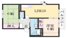 サンガーデン甲賀Ｓ１棟間取り図面
