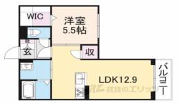 シャーメゾン　フォレナ間取り図面
