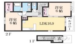 ブライトハウスⅥA棟間取り図面