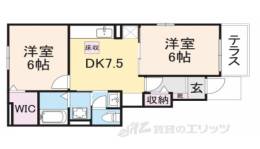 ブライトハウスⅥA棟間取り図面