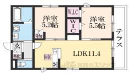 Ｈａｌｅ・Ｎａｇａｓａｗａ間取り図面