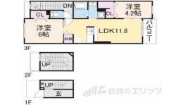 グレイス　ナラヤマ間取り図面
