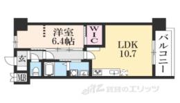 Ｒｉｖｉｅｒｅ　Ｇａｕｃｈｅ寺町二条間取り図面