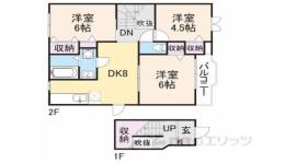 ヴィラ平城間取り図面