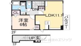 アルバローザ間取り図面