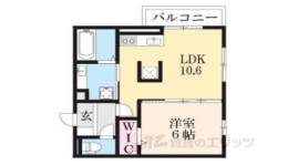 メゾン・ソネット二条新町間取り図面