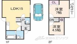 貸家間取り図面