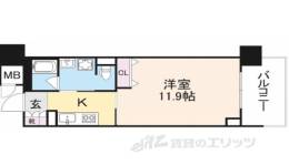 ヴィア夢木香近江八幡１間取り図面