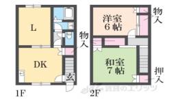 コーポSSK2間取り図面