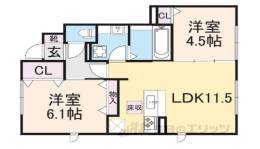 ベルフルール間取り図面