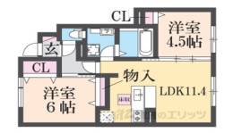 ベルフルール間取り図面