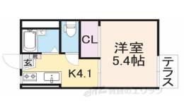 ハイツ西田間取り図面