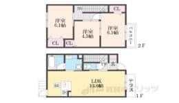 セントリビエ上清草間取り図面