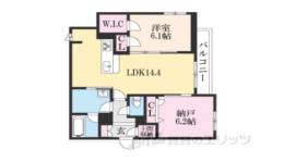 シャーメゾン初音間取り図面