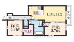 コットンハウス３間取り図面