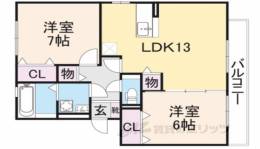 グレイスコート間取り図面