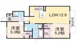 エルカーサ間取り図面