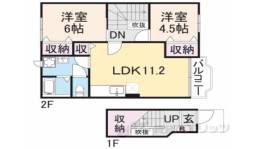 セレーノ１間取り図面