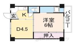 ビレッジハウス加田１号棟間取り図面