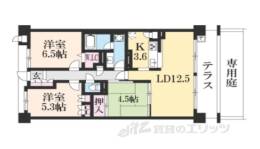 グリーンフォート長岡京間取り図面
