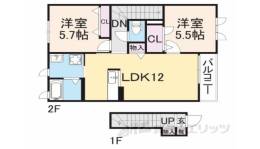 コゥジィコート間取り図面
