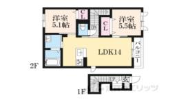 シャーメゾン　ファルマ間取り図面