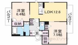 アンティークＲ間取り図面