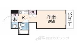 クレアーレ学園前間取り図面