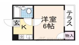コンフォートハウス長浜１間取り図面