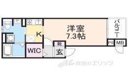 ガーデン・ヴィラ２間取り図面