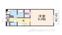 セゾン　ラ　メール２間取り図面
