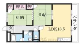 コーポラス無限１間取り図面