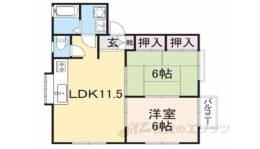 コーポラス堀江間取り図面